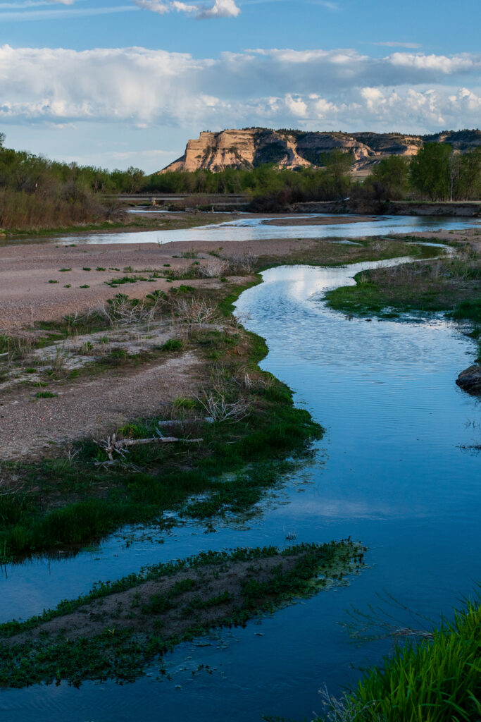 North Platte River in Spring