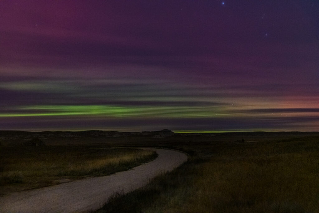 Aurora November 13, 2025 Little Lake Alice North of Scottsbluff, NE Aurora November 13, 2025 Little Lake Alice North of Scottsbluff, NE