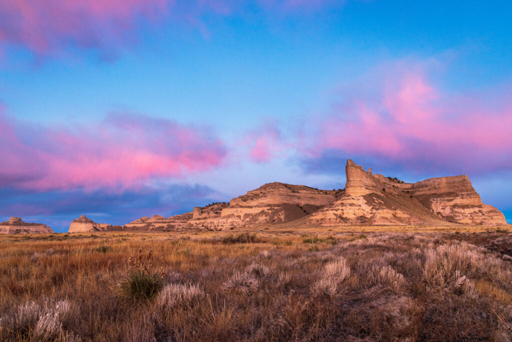 Scotts Bluff National Monument Jan 04 2022 Sunrise