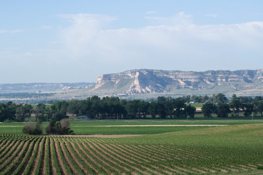 Scotts Bluff National Monument as seen from Experiment Farm Road 2020 Scotts Bluff National Monument as seen from Experiment Farm Road 2020